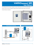 VARIOspeed® 3R Control Panel