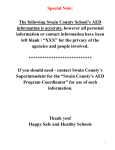 Swain County School`s Policy and Procedure Manual