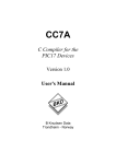 C Compiler for the PIC17 Devices User`s Manual