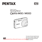 Pentax Optio M90 User`s Manual