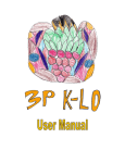 3P K-LO User Manual