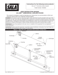 EZ-Line Retractable Horizontal Lifeline System Manual