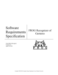 Software Requirements Specification