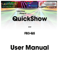 QuckShow user manual - Yikes