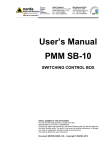 User`s Manual PMM SB-10