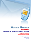 Administrator User Manual - Ooredoo Message Manager User