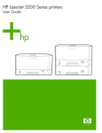 HP LaserJet 5200 Series printers