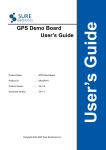 GPS Demo Board User`s Guide