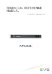 Technical Reference Manual - XHub V4.00