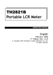 TH2821B Portable LCR Meter