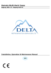 Osprey P1A User Instructions - Delta Refrigeration Services