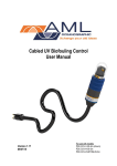 Cabled UV - User Manual