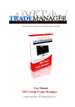 MT4 Scalp Trade Manager