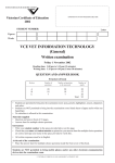 General Exam (pdf - 42.6kb) - Victorian Curriculum and Assessment