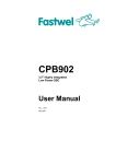 CPB902 User Manual 1.5b E
