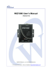 WIZ1000 User`s Manual