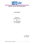 Logicube`s Forensic USB Cloning Software User`s Manual