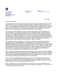 Letter with Volpe Center Letterhead