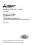 MELSECWinCPU Module Q-Bus Interface Driver User`s Manual