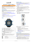 Forerunner® 15 Owner`s Manual