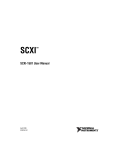 SCXI-1581 User Manual - National Instruments