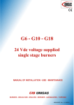 G6 - G10 - G18 - Arzatoare CIB Unigas