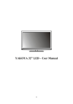 LED32 English User Manual