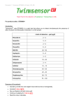 Twinsensor BT - M Dairy Solution