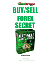 Buy Sell Forex Secret pdf manual