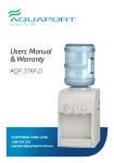 Users Manual & Warranty