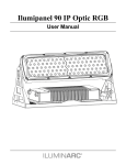 Ilumipanel 90 IP Optic RGB User Manual Rev. 2