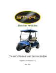 View the User Manual - Star Electric Vehicles