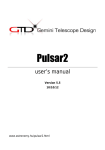 Pulsar2 - Teleskop