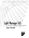 Legacy Unison Light Manager v1.65 User Manual