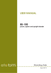 USER MANUAL BS-100
