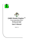 View the CABS Viewer Engine Users Manual