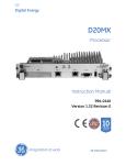 944-0140 D20MX Processor Hardware User`s Manual