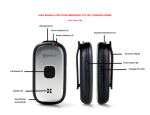 USER MANUAL FOR YOUR EMERGENCY 911 CELL PENDANT