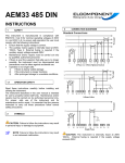 aem33 485 din instructions