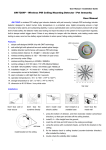 AW-7204P – Wireless PIR Ceiling Mounting