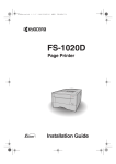 FS-1020D - Kyocera