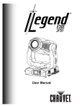 Chauvet Legend 1200E Spot Manual