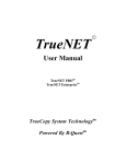 TrueNet Manual PDF - Mediatechnics Systems Inc.