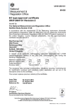 EC type-approval certificate UK/0126/0131 Revision 2