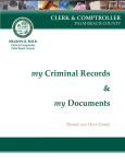 my Criminal Records - Clerk & Comptroller, Palm Beach County