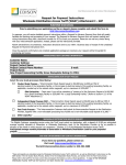 WDAT Interconnection Request Application Form