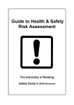 Guide to Health & Safety Risk Assessment