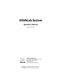 HEARLab™ User Manual