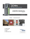 X-12s Users Manual