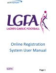 Online Registration System User Manual